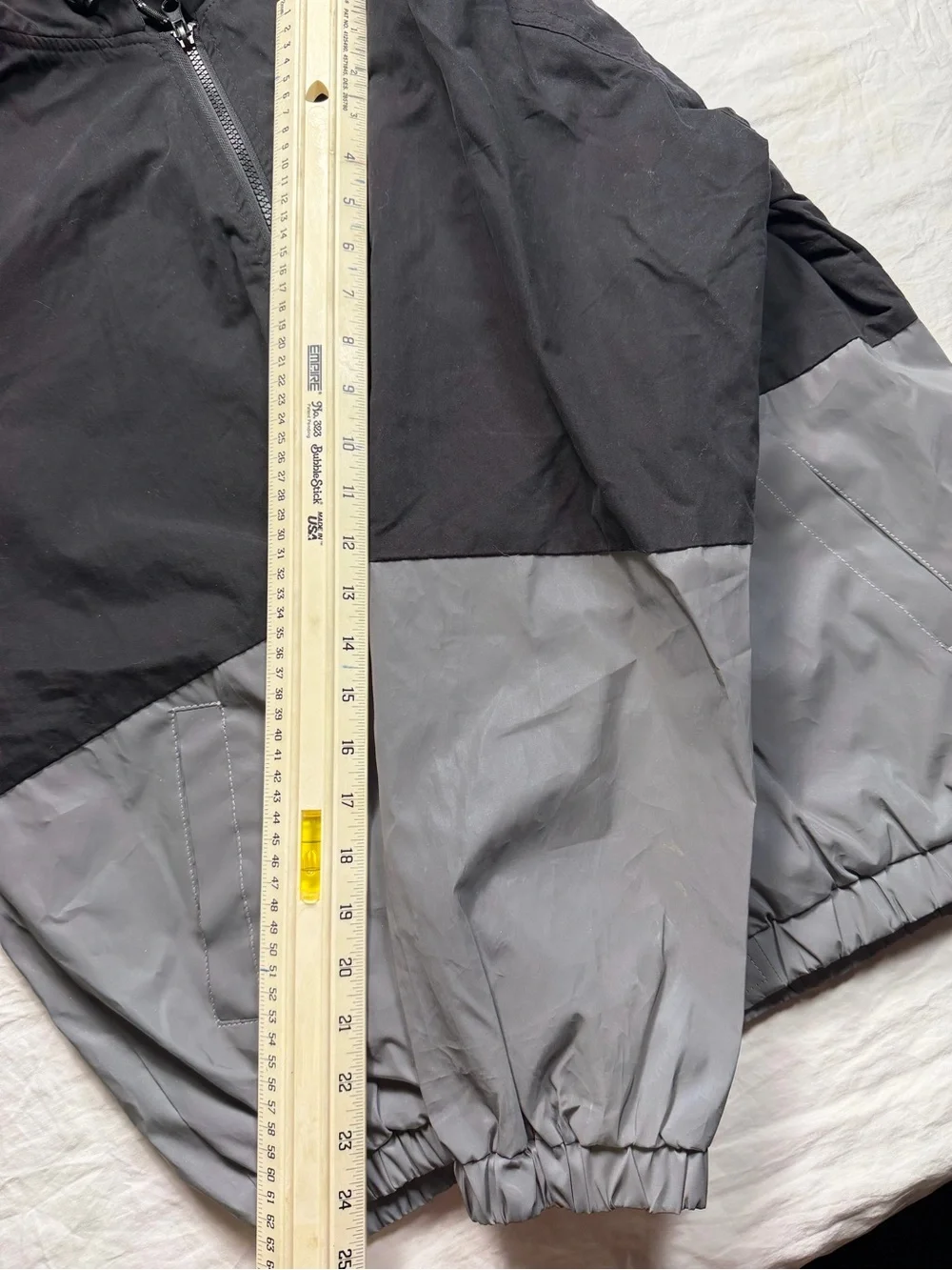 Star Wars Men's Black & Gray Hooded Windbreaker Jacket